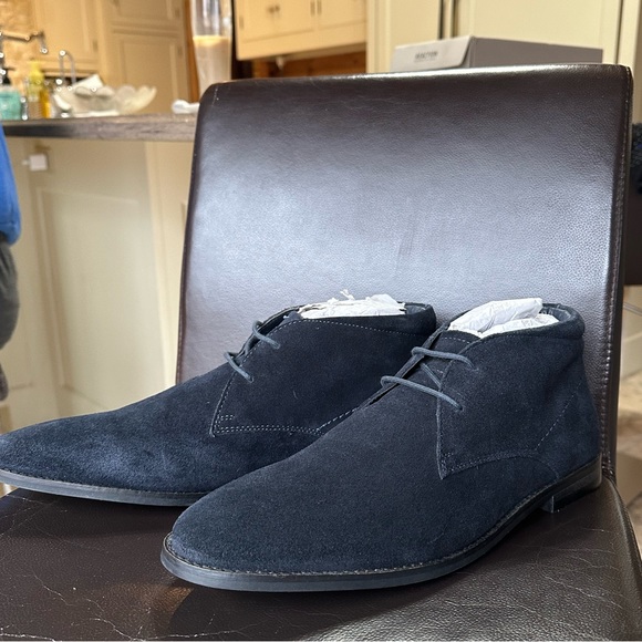 SuperDry Chukka Boots - Size 11 - Navy Blue - Picture 1 of 3